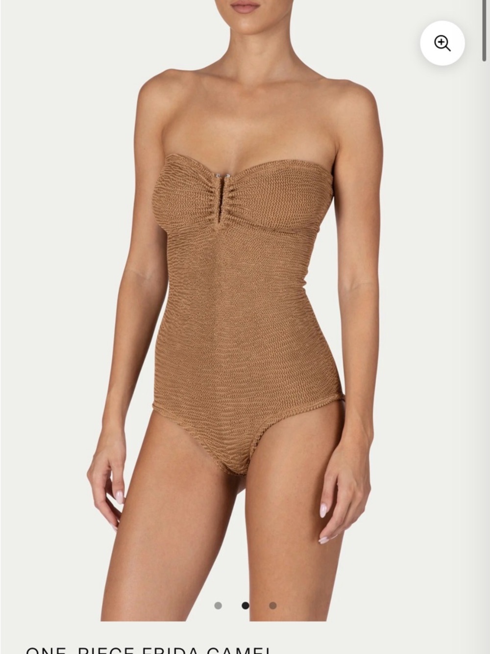 Paramidonna Women’s Camel-Colored One Size Swimsuit NWT